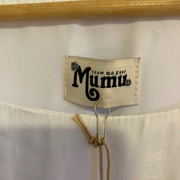 SMYM White Animal Print Shift Dress - Picture 3 of 3